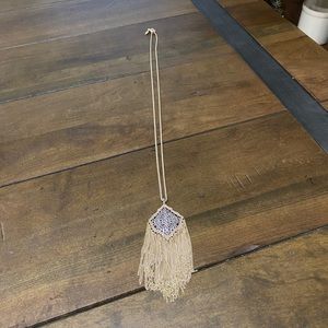 Kendra Scott gold and silver filigree necklace !!